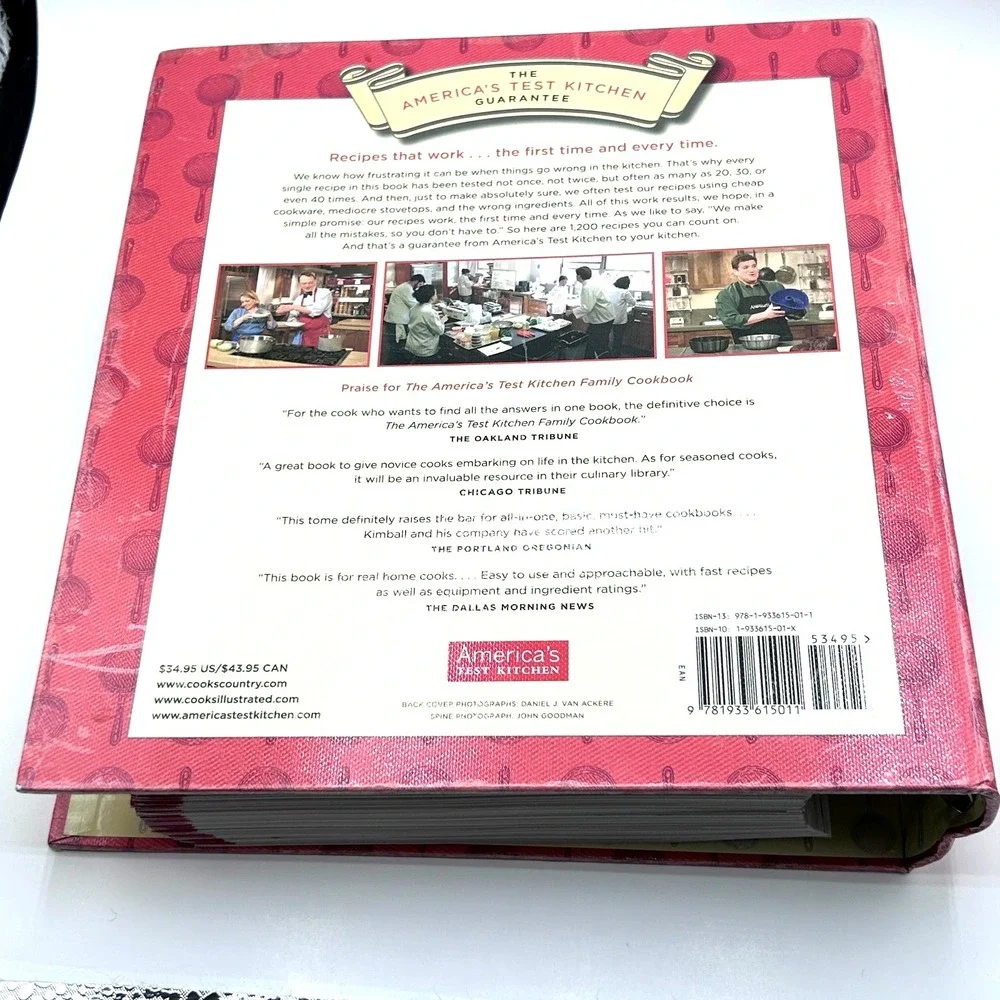 The America's Test Kitchen‎ Family Cookbook Book